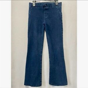 Betabrand Pull-on Denim Stretch Flare Jeans